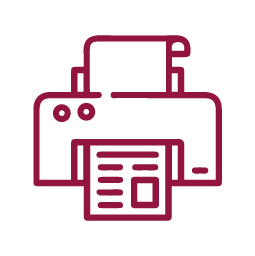 Icono formato impreso